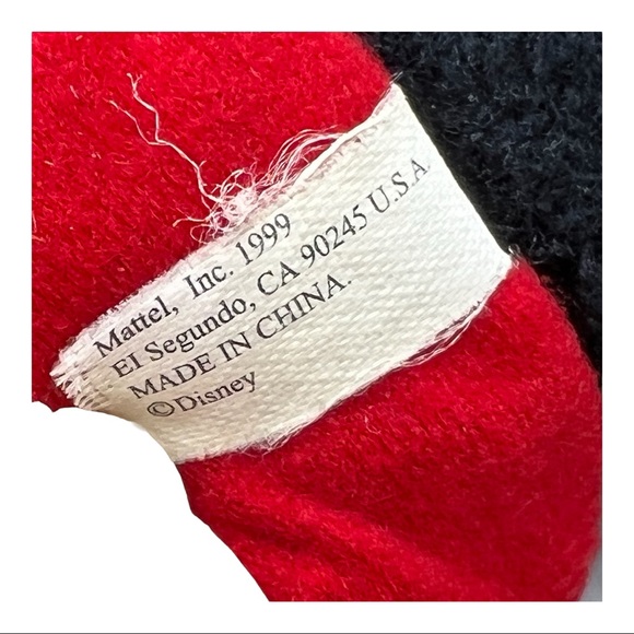 Vintage 90’s Mattel Mickey Mouse Disney Plush Doll - Picture 6 of 6